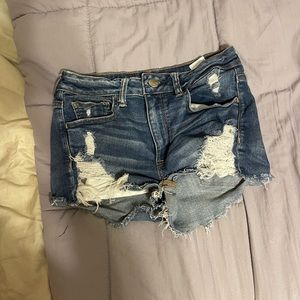 American eagle Jean shorts high rise